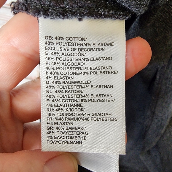 The North Face Dark Gray Short Sleeve Sweatshirt Kangaroo Pocket..size XL - Picture 8 of 10